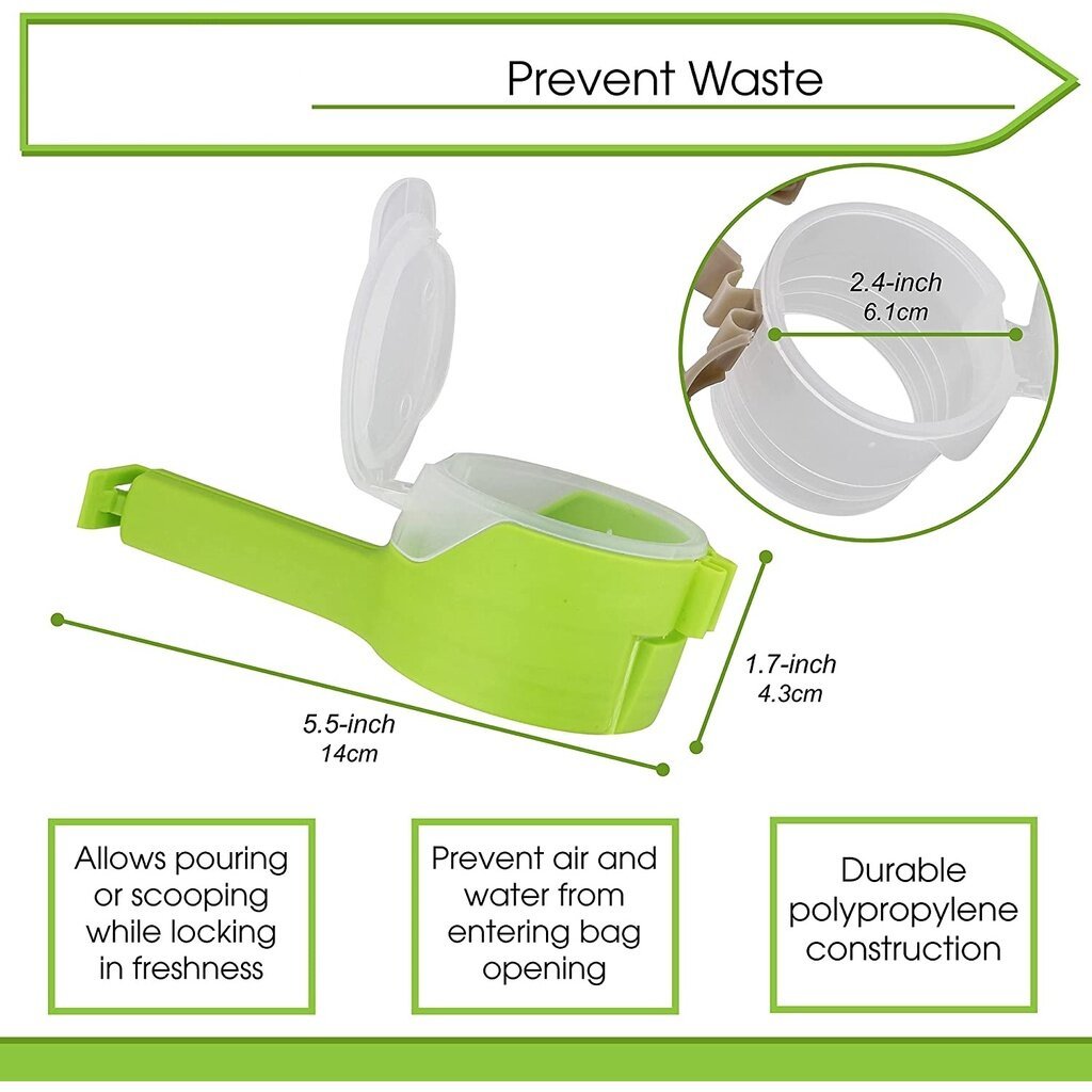 Food Preservation Sealing Clip / Multipurpose Snack Bag Keep Fresh / Klip Pengedap Pengawetan Makanan