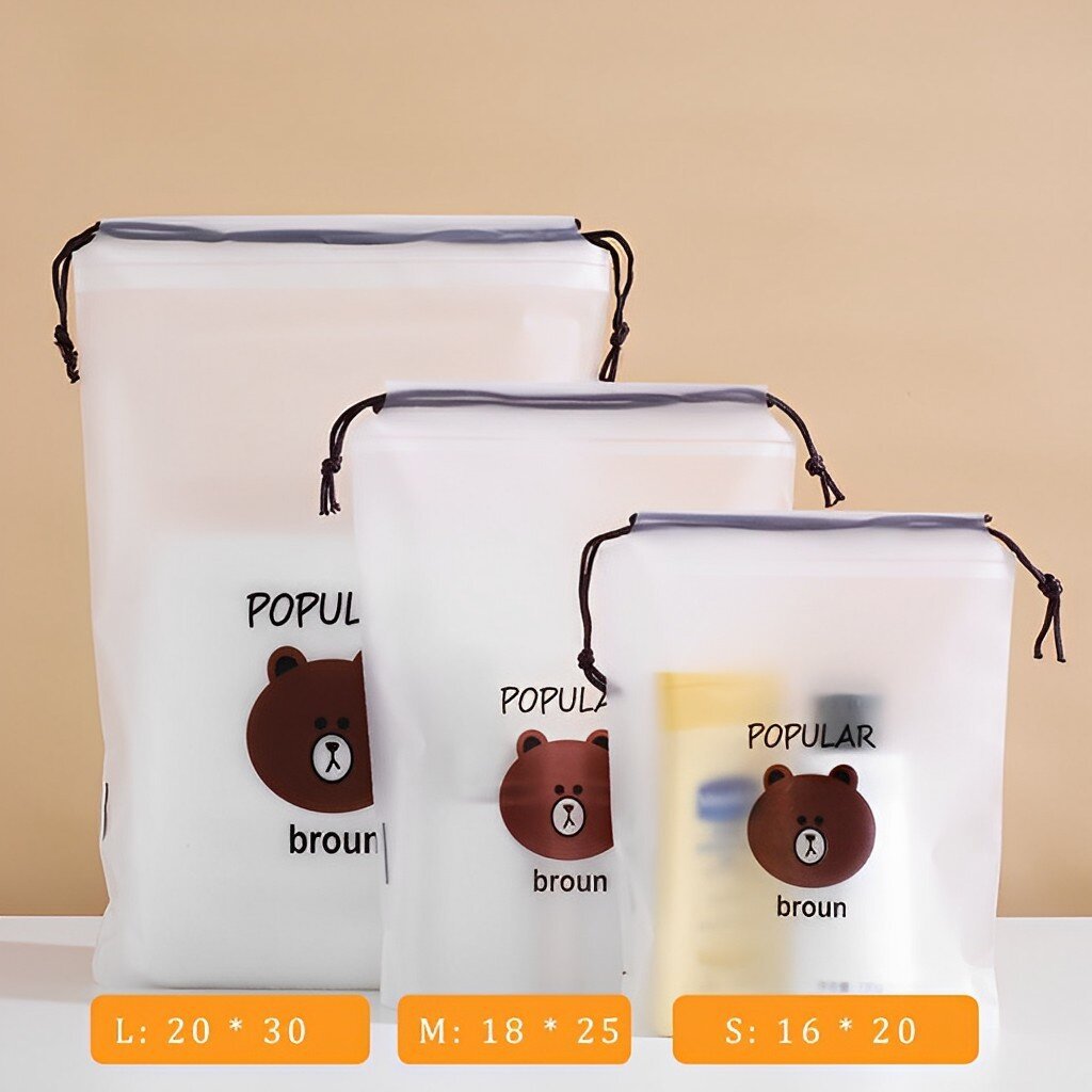 Gift Bag / Travel Organizer / Drawstring Shoe Bag / Unisex / Dust And Waterproof / Space Saving / Beg Hadiah kasut