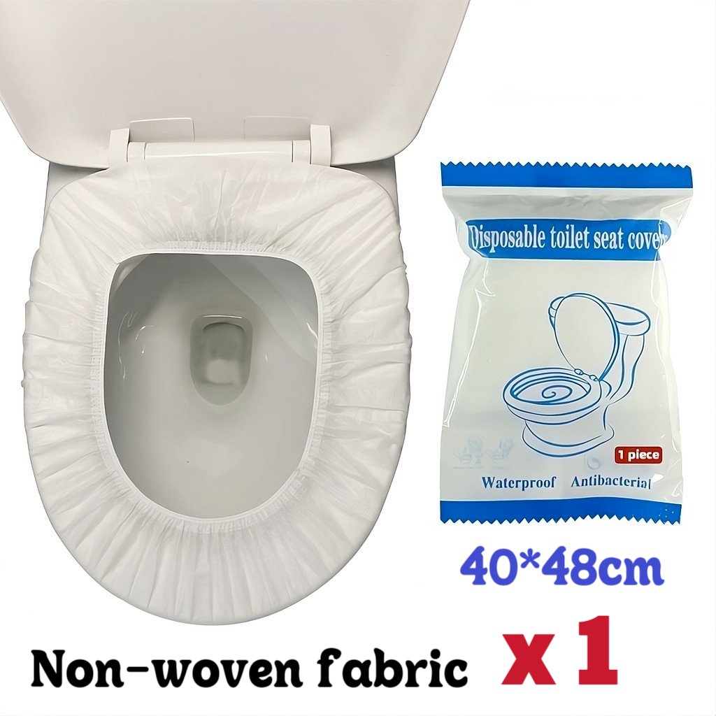 Travel Disposable Paper Toilet Seat Cover Protector Camping Bathroom Accessory Mat Biodegradable Pad Cushion Tandas