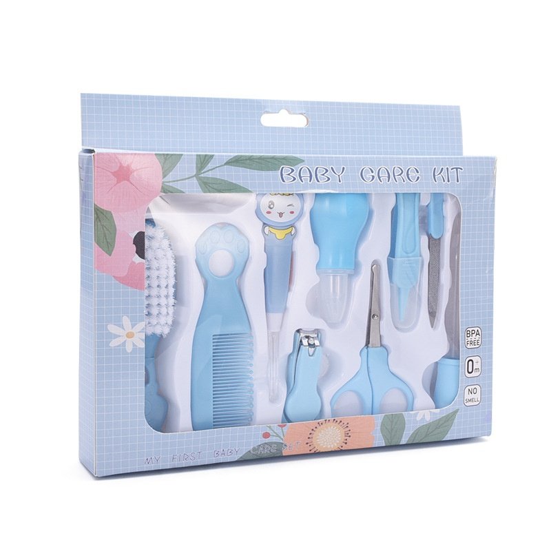 10 in 1 Baby Care Kit Set Newborn Baby Grooming Set / Kit penjagaan bayi 10 dalam 1 Kit dandanan bayi baru lahir